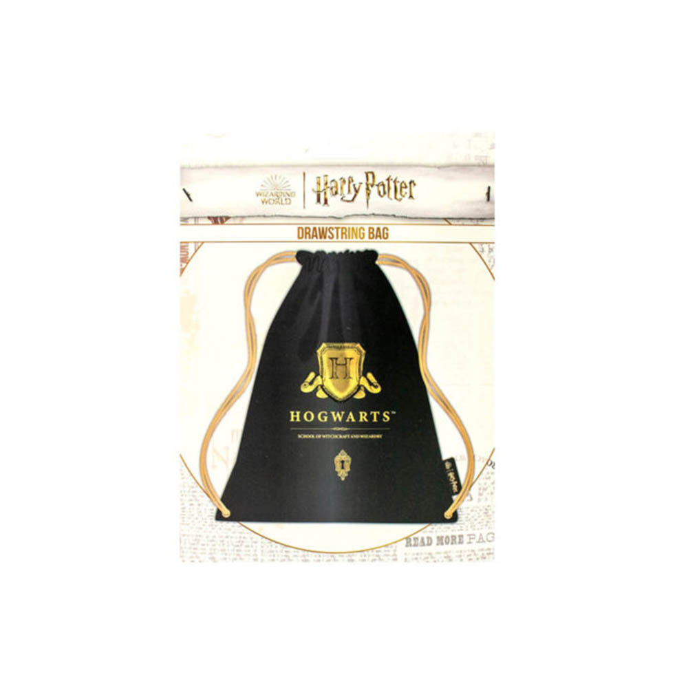 Τσάντα Πλάτης Πουγκί Με Κορδόνι Hogwarts Shield Harry Potter Hp710073 Blue Sky - 54036