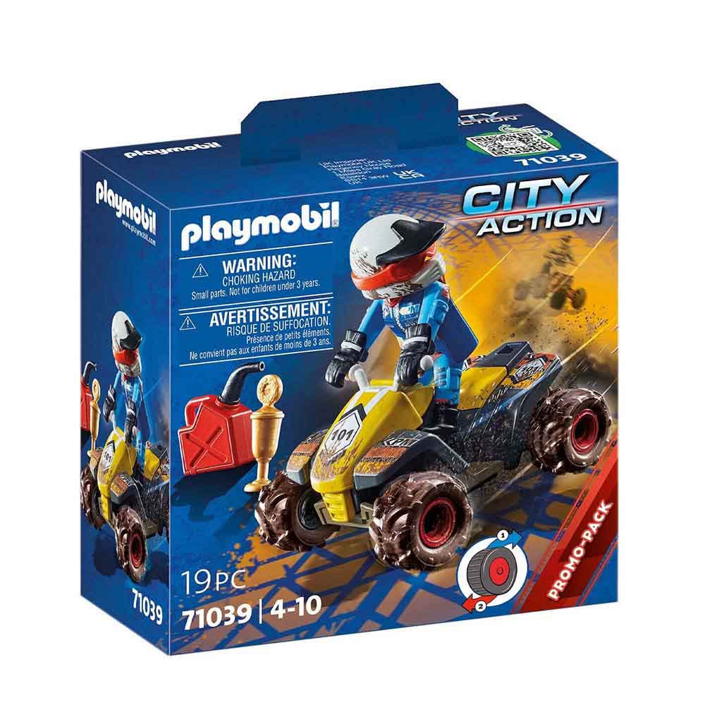 City Action - Οδηγός Αγώνων Με Γουρούνα 4x4 71039 Playmobil - 53433