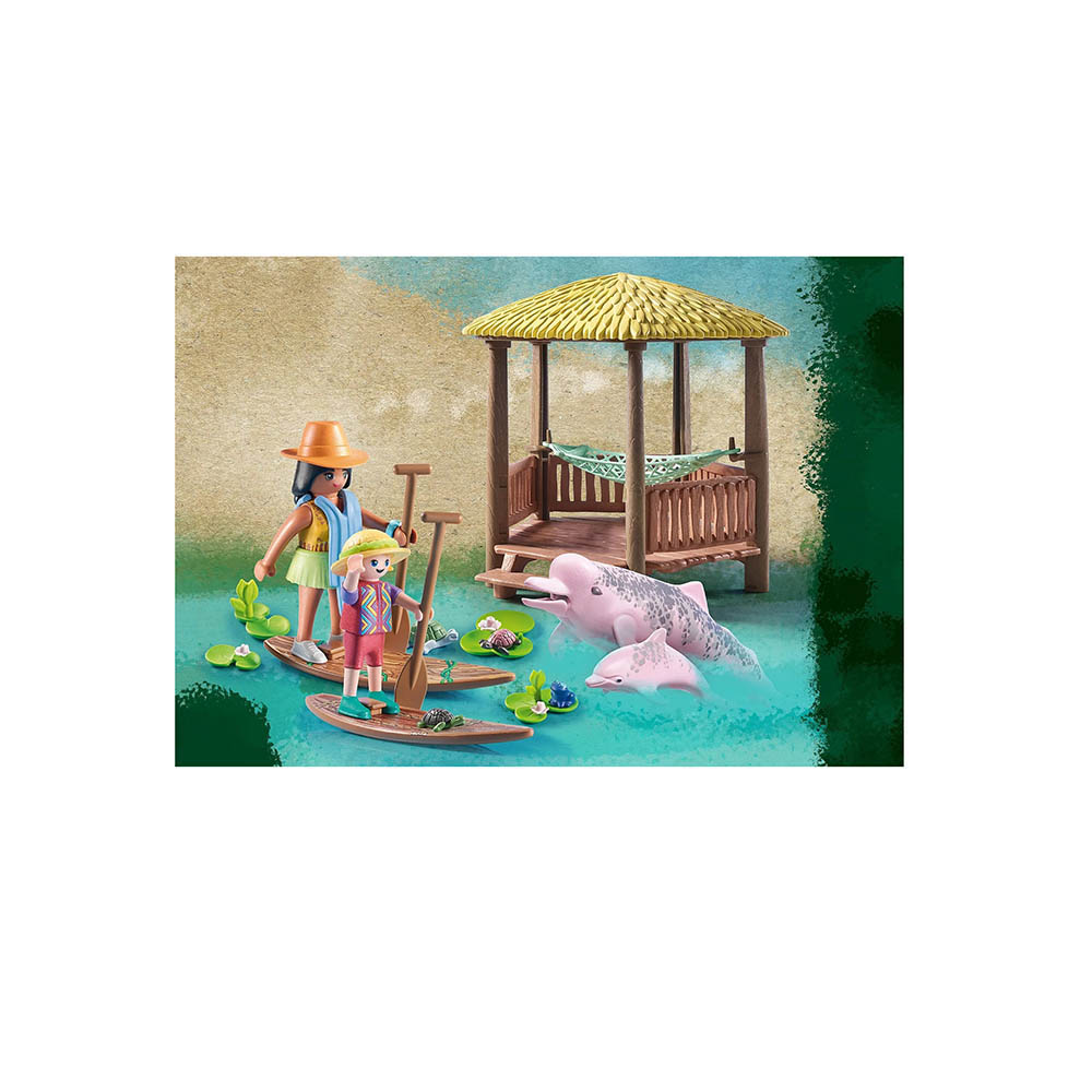 Wiltopia - Βόλτα Στο Ποτάμι / Δελφίνια 71143 Playmobil - 53474