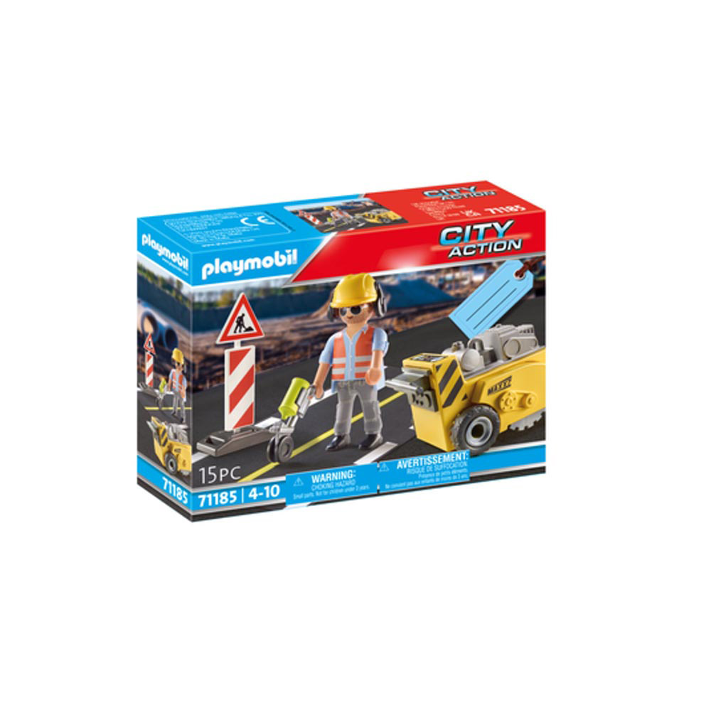 City Action - Gift Set Οδικά Έργα 71185 Playmobil - 53501