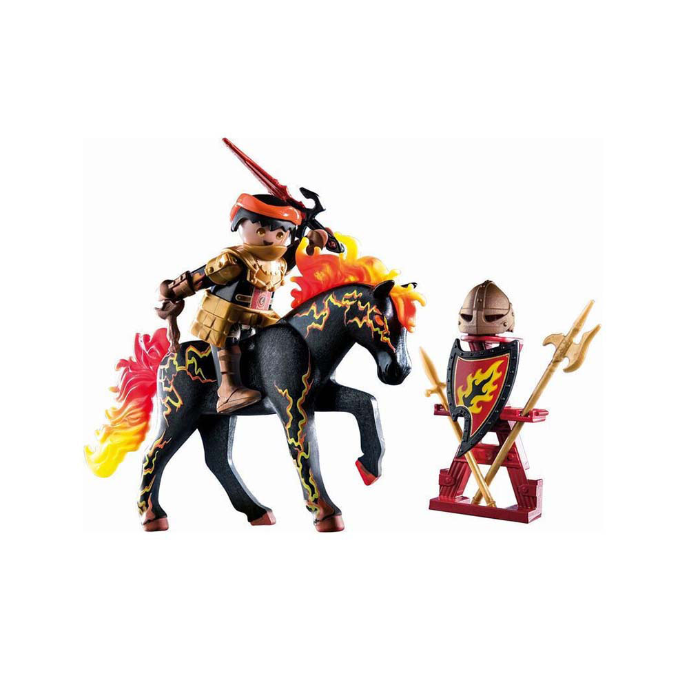 Novelmore - Burnham Raiders - Ιππότης και Άλογο Της Φωτιάς 71213 Playmobil - 3
