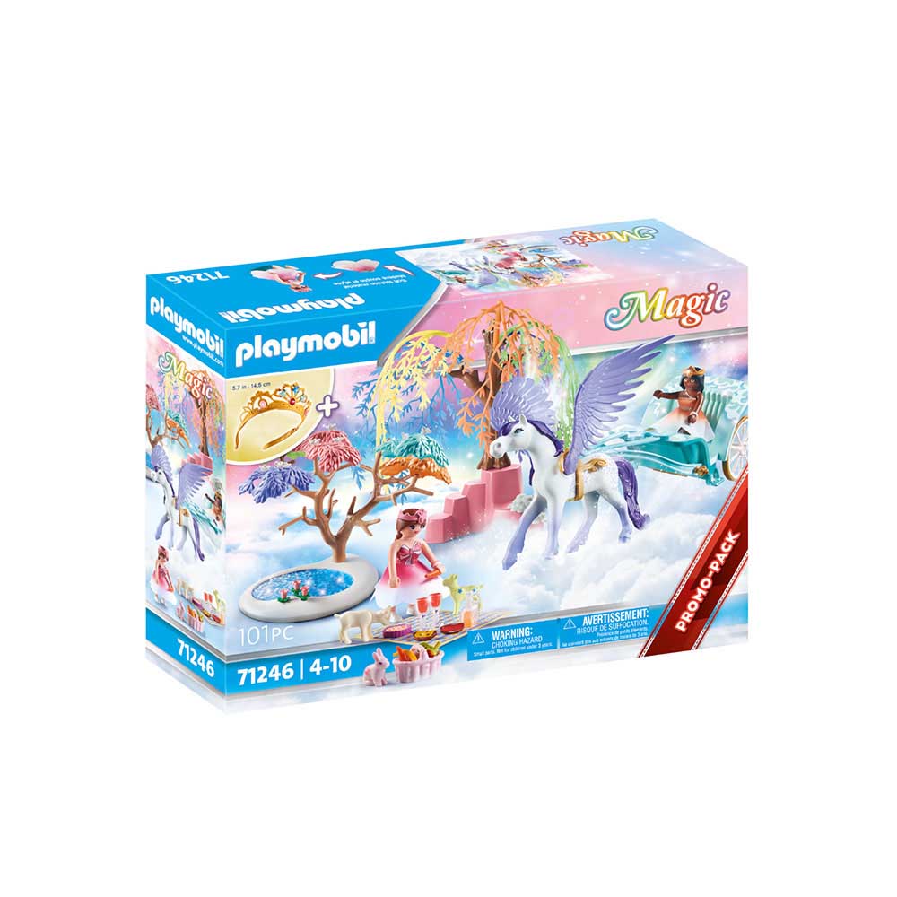 Magic - Πριγκίπισσες Και Άμαξα Με Πήγασο 71246 Playmobil - 0