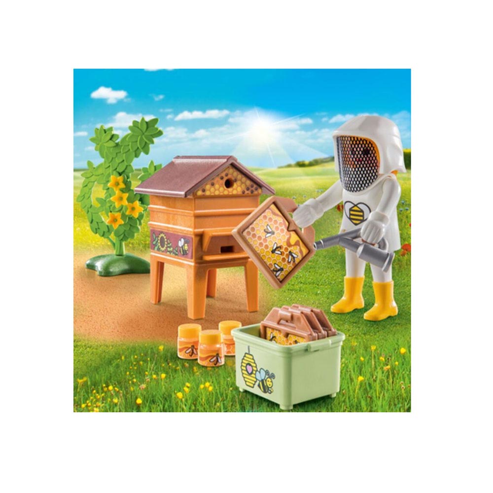 Country Life - Μελισσοκόμος Με Κηρήθρες 71253 Playmobil - 1