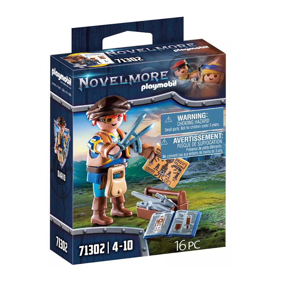 Novelmore - Ο Dario Με Τα Εργαλεία Του 71302 Playmobil - 53773
