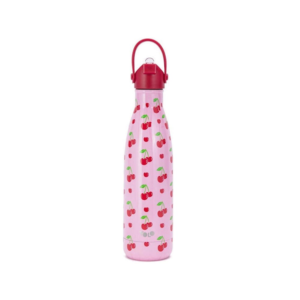 Ανοξείδωτο Μεταλλικό Θερμό 500ml Cherry 90562 Yolo - 2