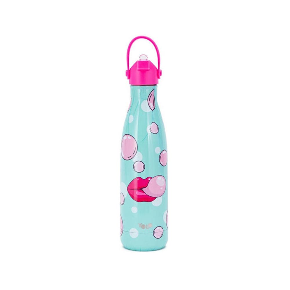 Ανοξείδωτο Μεταλλικό Θερμό 500ml Bubble Gum 90563 Yolo - 2