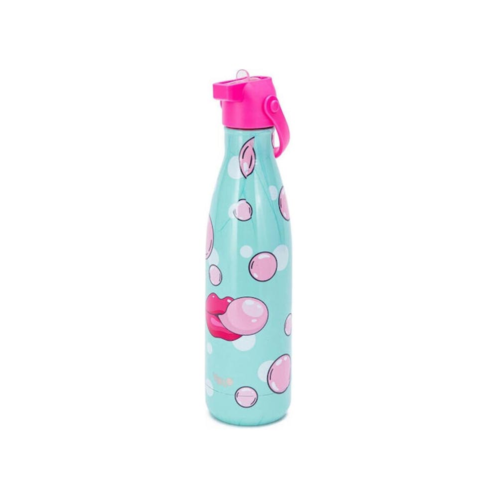 Ανοξείδωτο Μεταλλικό Θερμό 500ml Bubble Gum 90563 Yolo - 1
