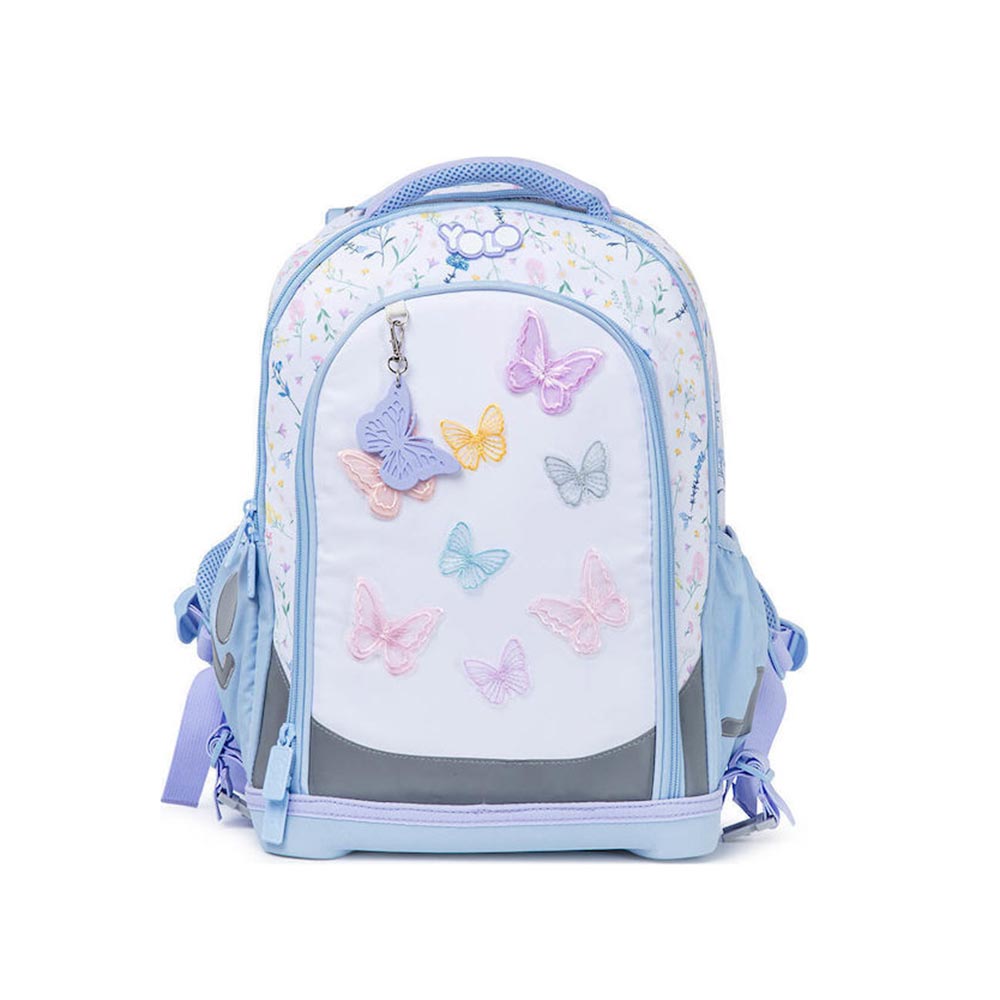Τσάντα Πλάτης Δημοτικού Pro Butterflies 11146 Yolo - 121361