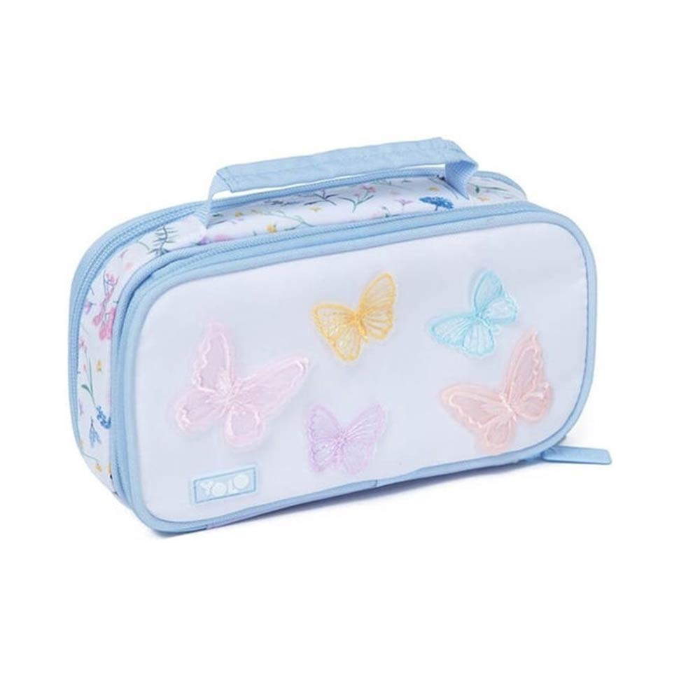 Κασετίνα Βαλίτσα με δύο θήκες Butterflies 90147 Yolo - 121268