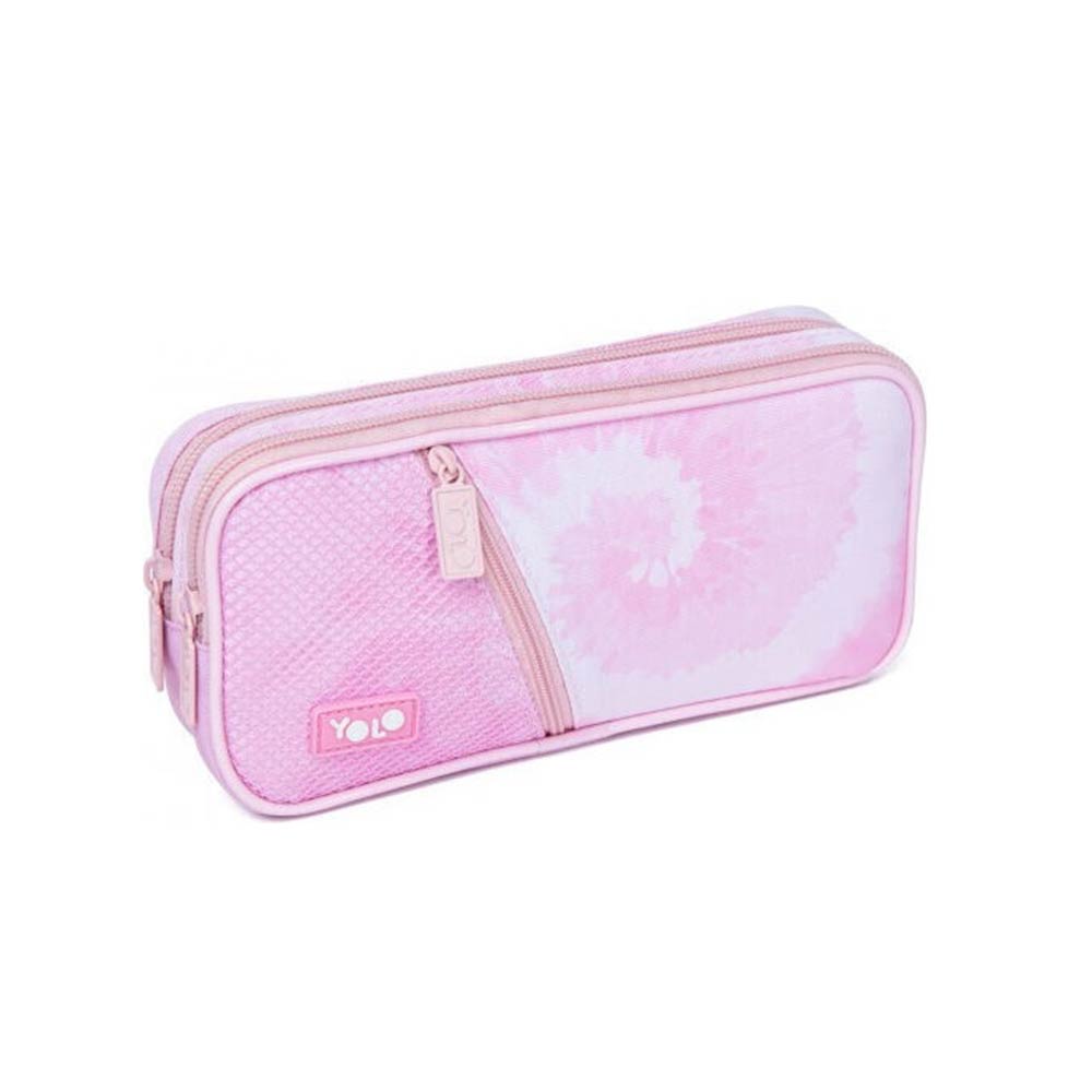 Κασετίνα Box με 3 Θήκες Pink Vibe Tie Dye 90125 Yolo - 121191