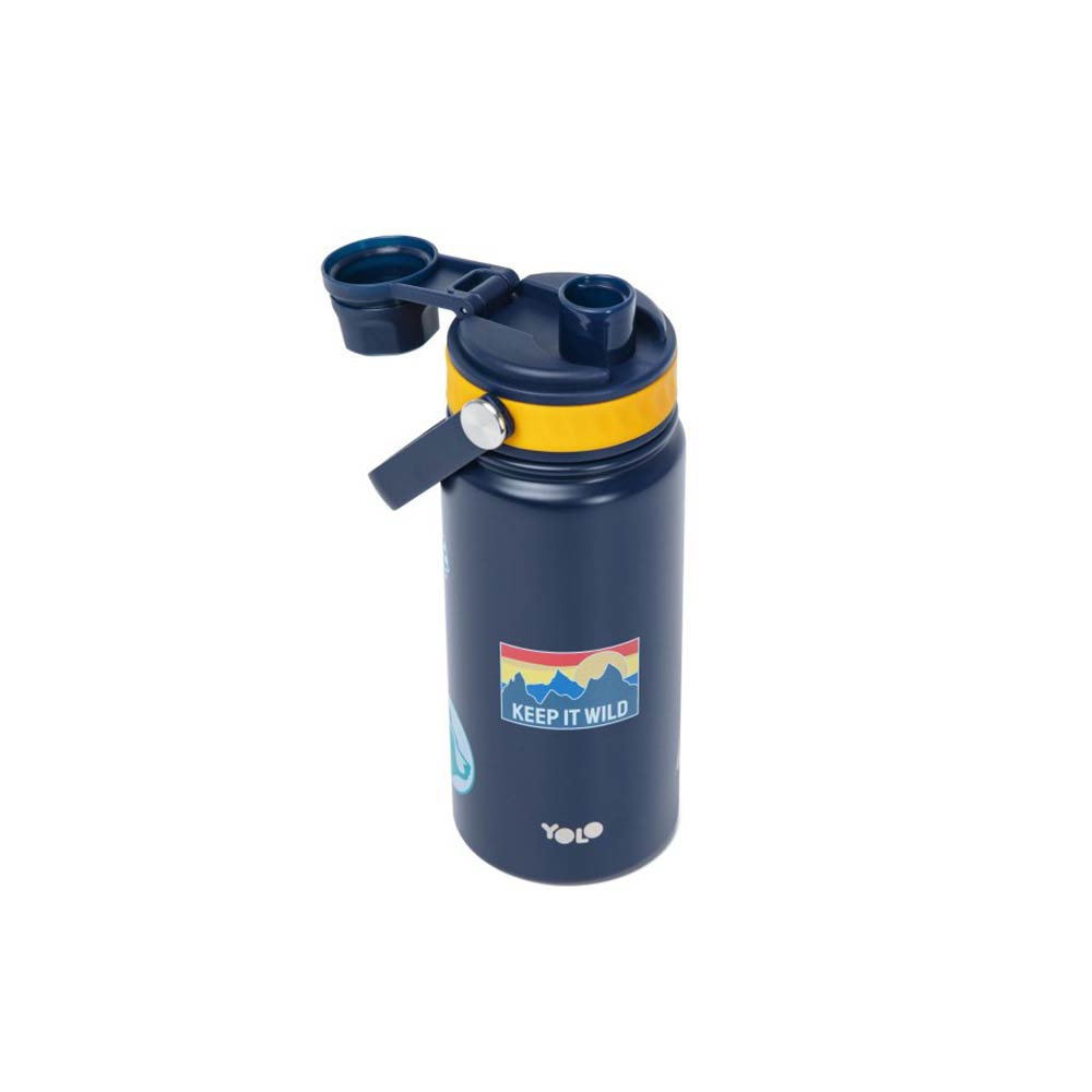 Ανοξείδωτο Μεταλλικό Θερμός με Λαβή 500ml CampX 90546 Yolo - 1