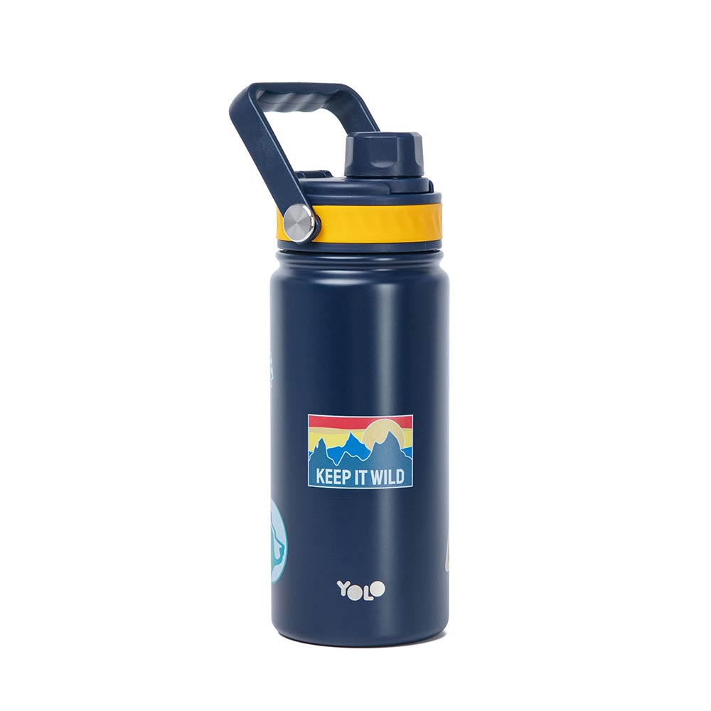 Ανοξείδωτο Μεταλλικό Θερμός με Λαβή 500ml CampX 90546 Yolo - 121178