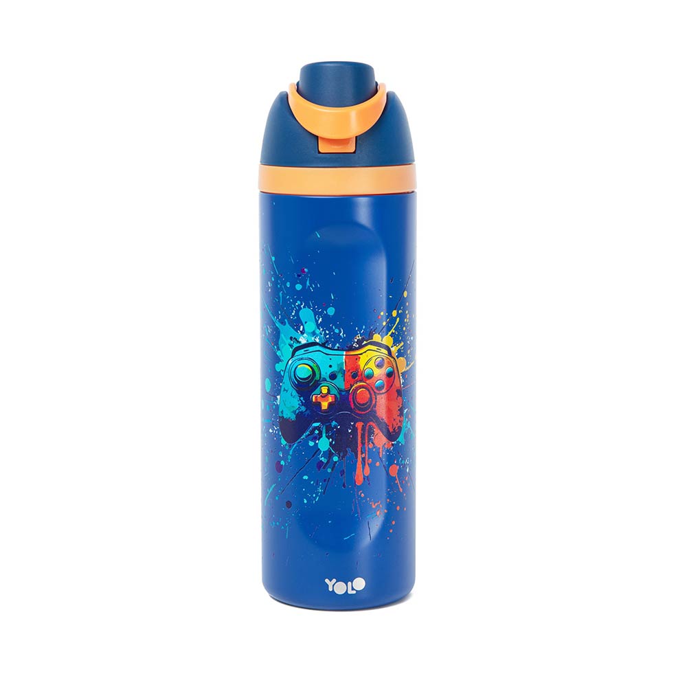 Ανοξείδωτο Μεταλλικό Θερμός 700ml Blue Gaming 90595 Yolo - 121167