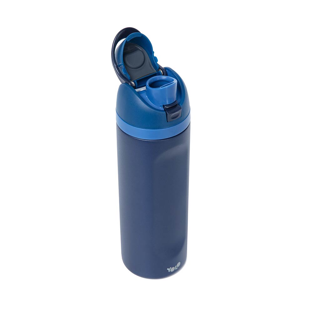 Ανοξείδωτο Μεταλλικό Θερμός 700ml Blue Navy 90584 Yolo - 1