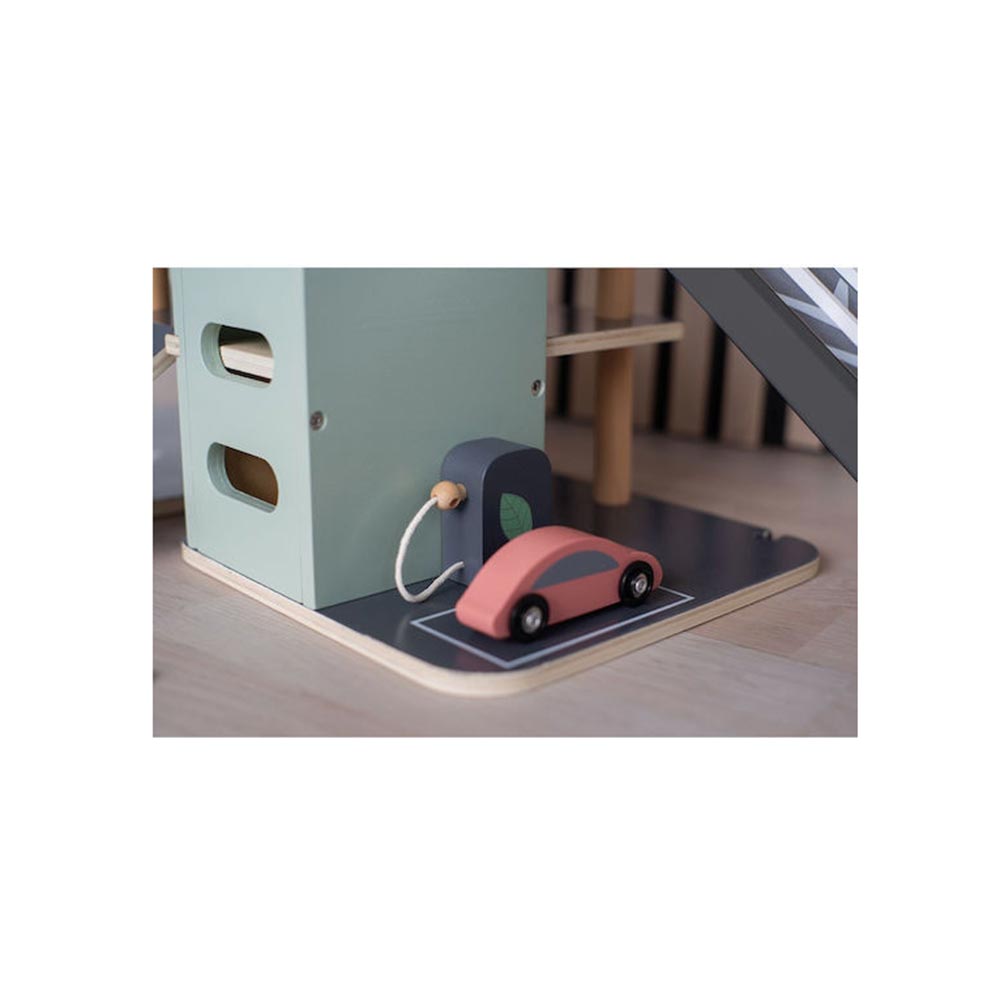 Ξύλινο Πάρκινγκ και Πλυντήριο Αυτοκινήτων JB-W7230 Jabadabado - 1