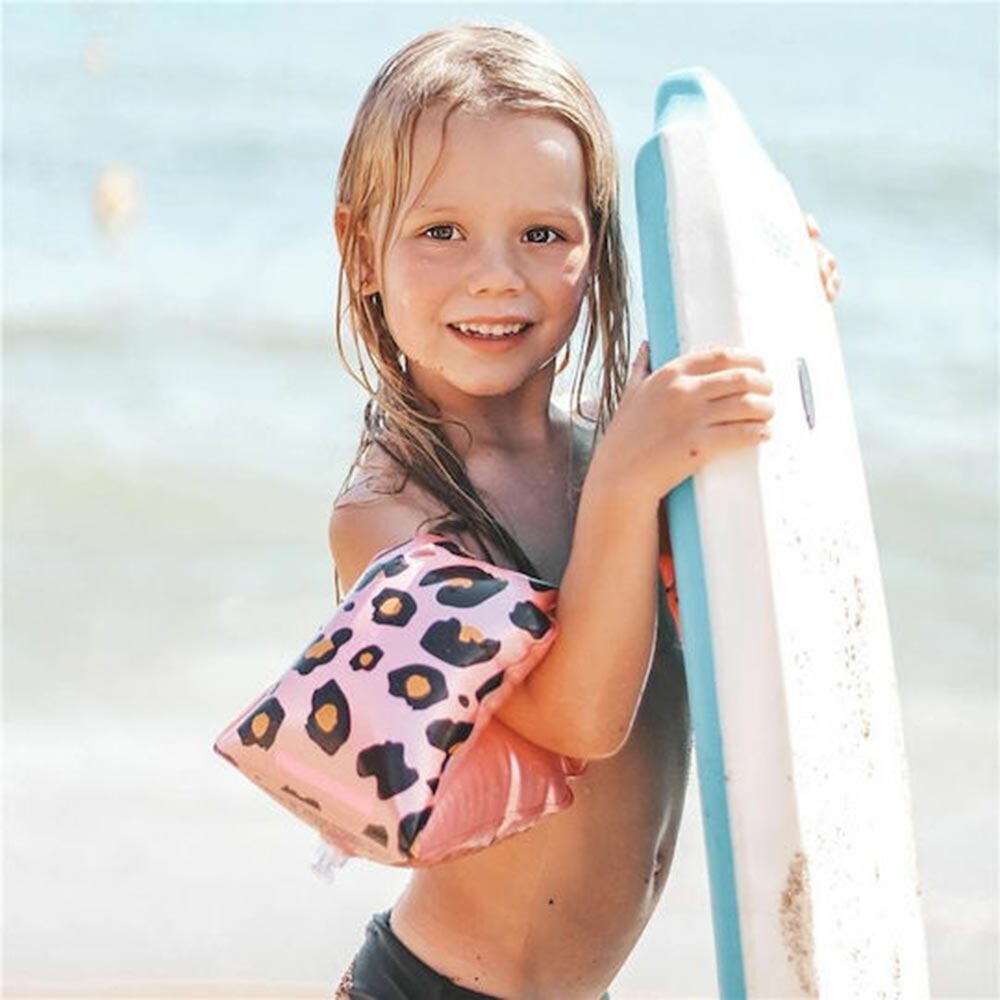 Μπρατσάκια για Παιδιά 2-6 ετών Rose Gold Leopard SE36 Swim Essentials - 2