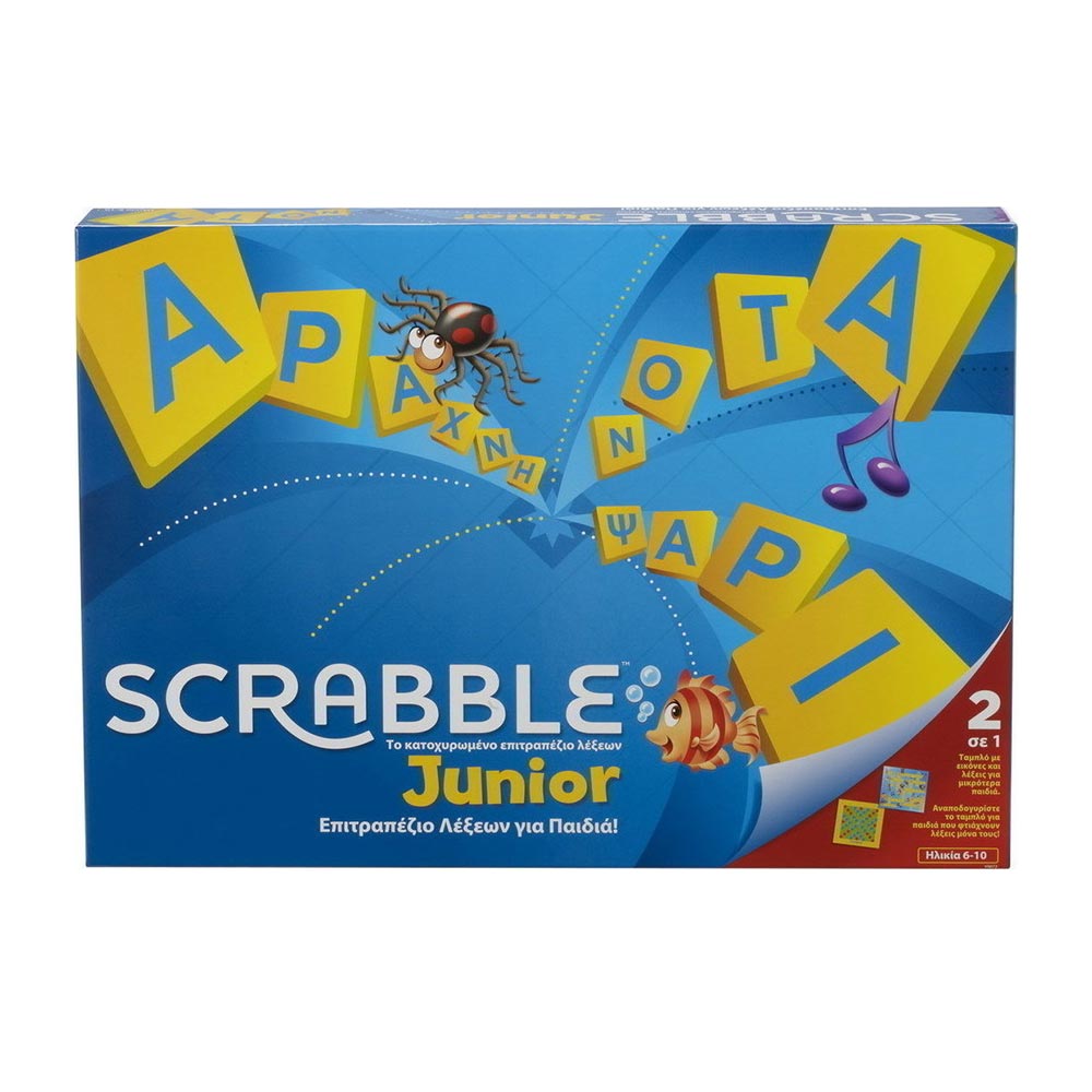 Επιτραπέζιο Παιχνίδι Scrabble Junior Y9672 Mattel - 21441