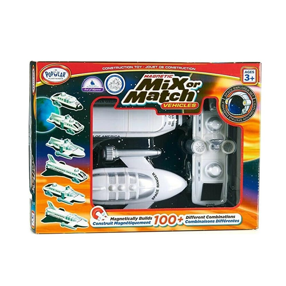  Mix Or Match Μαγνητικά Διαστημικά Οχήματα Popular - 27200