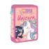 Κασετίνα Διπλή Γεμάτη Με 2 Θήκες Girl & Unicorn 587250 Must - 0