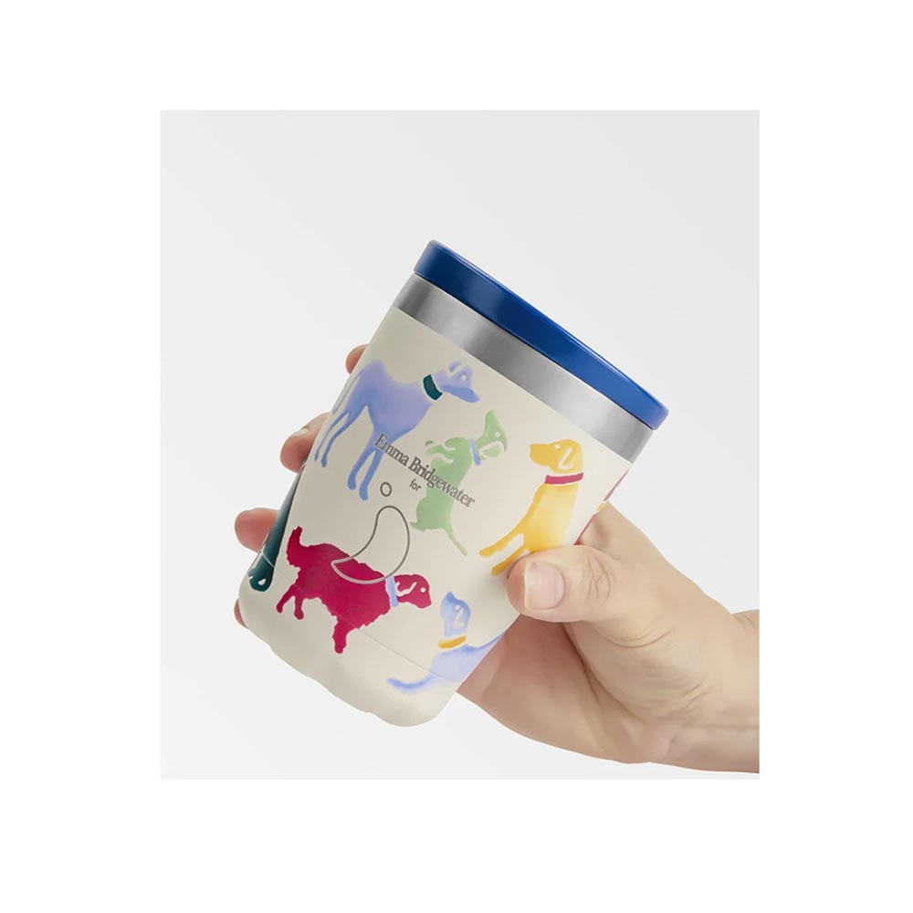 Ανοξείδωτο Ισοθερμικό Ποτήρι Θερμός E.B Polka Dogs Coffee Cup 340ml Chillys - 2