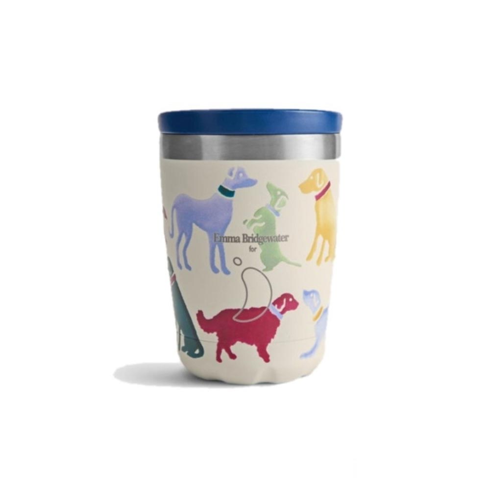 Ανοξείδωτο Ισοθερμικό Ποτήρι Θερμός E.B Polka Dogs Coffee Cup 340ml Chillys - 98342