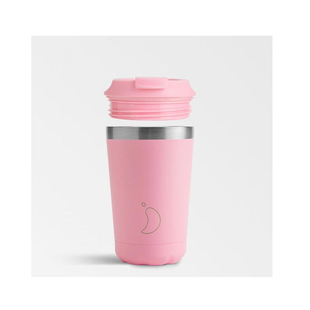 Ανοξείδωτο Ισοθερμικό Ποτήρι Θερμός Pastel Edition Pink 340ml 22749 Chillys - 1