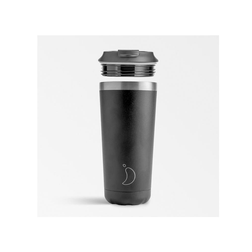 Ανοξείδωτο Ισοθερμικό Ποτήρι Θερμός Black 500ml 22750 Chillys - 1