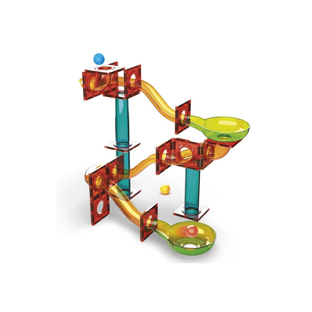  Μαγνητικό Παιχνίδι Tiles Gems Marble Run 45τμχ PF.224.232.00 Geomag - 1