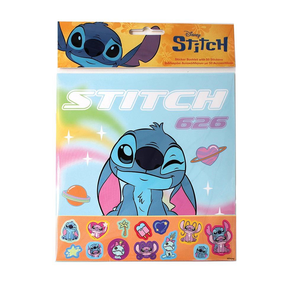 Άλμπουμ με Αυτοκόλλητα Stitch 771-30291 Gim - 119208