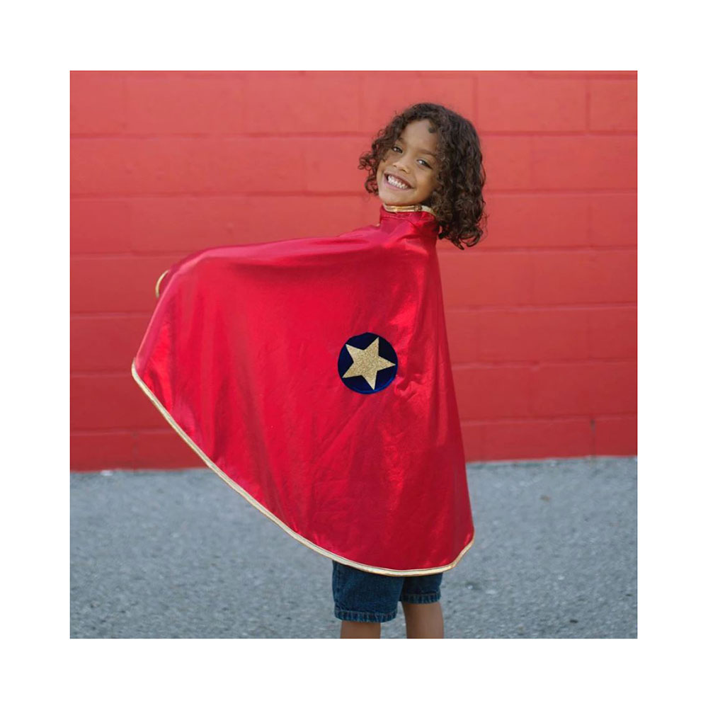 Αποκριάτικη Παιδική Κάπα Διπλής Όψης - Superhero 4-6 ετών 56055 Great Pretenders - 1
