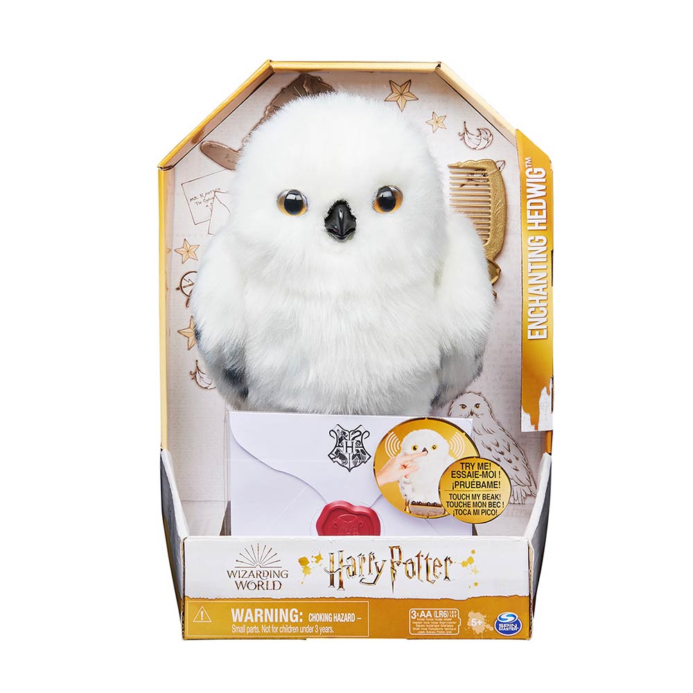 Λούτρινο Harry Potter Owl Χentbix με Κίνηση και Ήχο 6061829 Spin Master - 84239