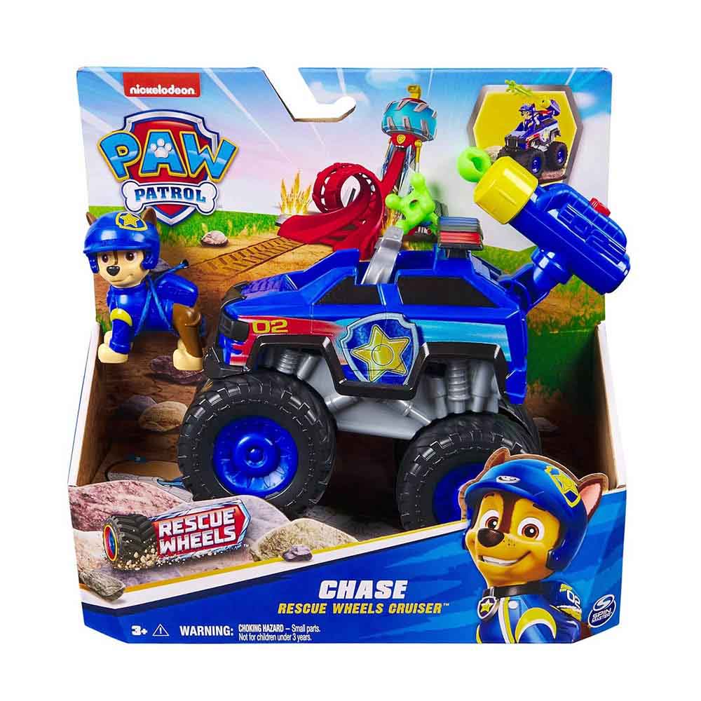 Όχημα Paw Patrol Rescue Wheels - Chase Cruiser 20145826 Spin Master - 89994