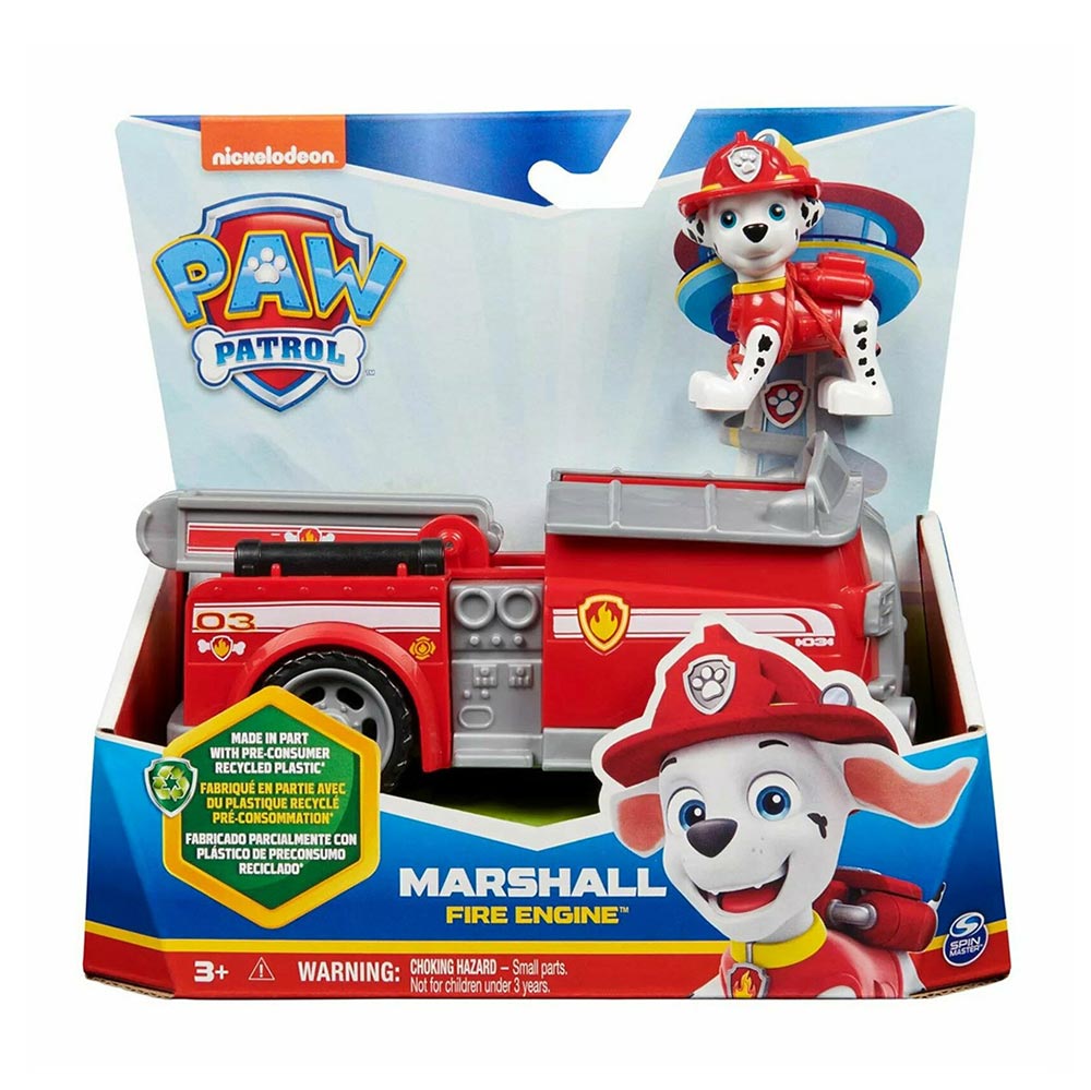 Όχημα Paw Patrol Marshall Fire Engine Vehicle 6069058 Spin Master - 90357