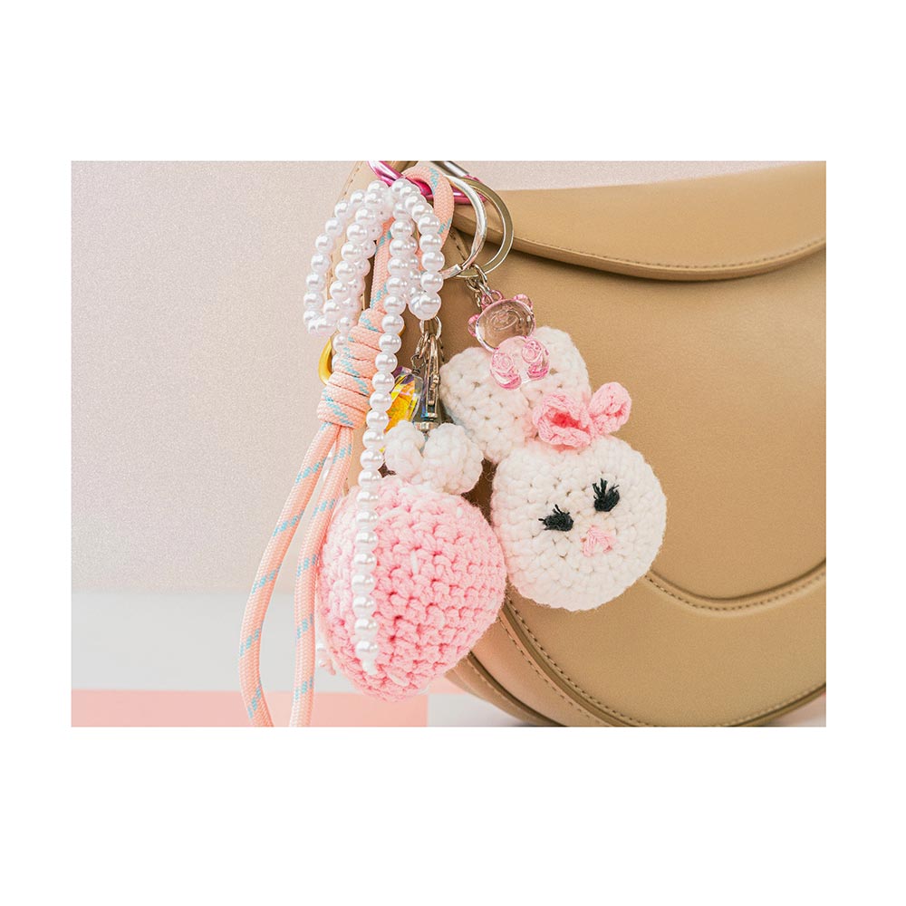 Κιτ πλεξίματος My Bag Charms - Glam Pink 121000 La Petite Epicerie - 1