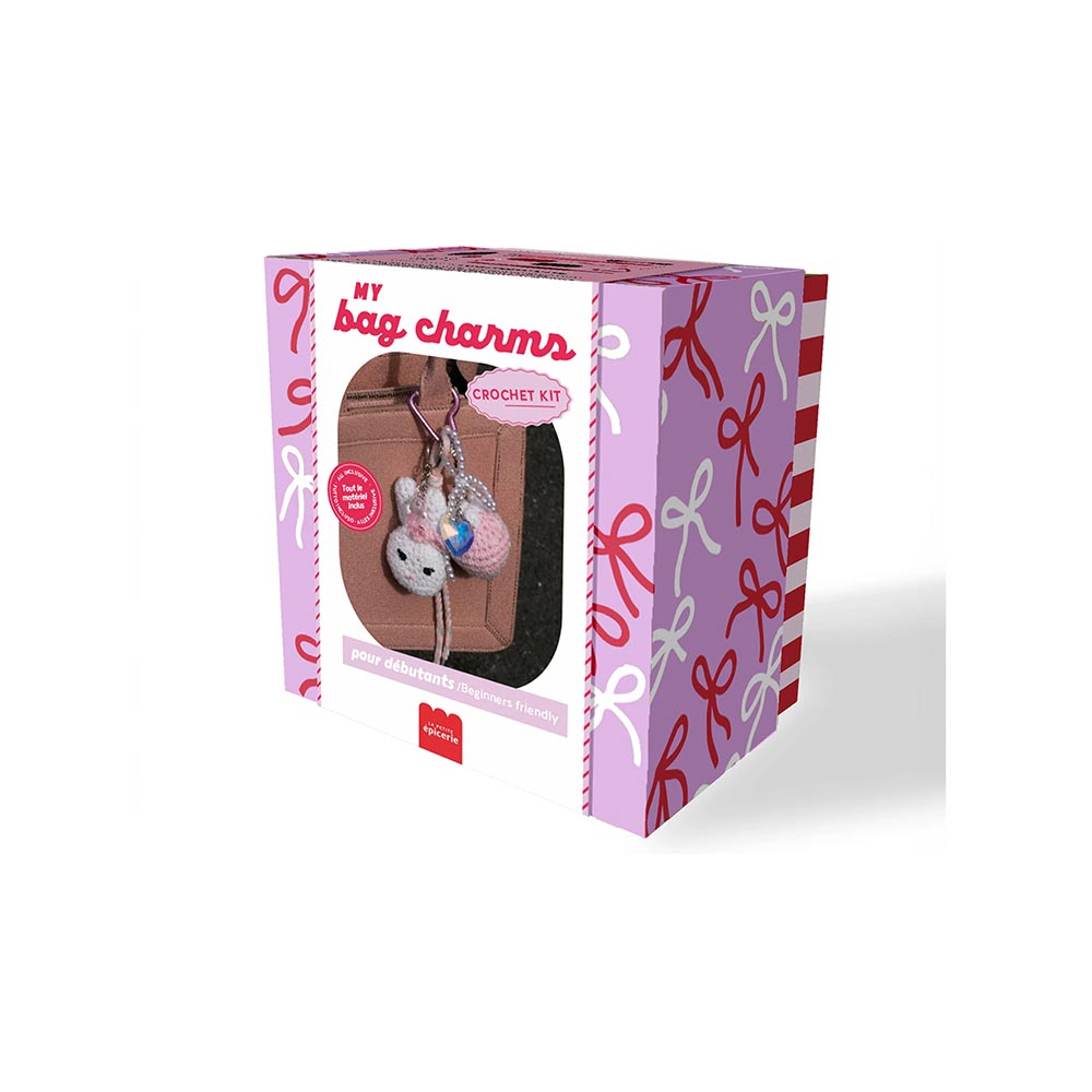 Κιτ πλεξίματος My Bag Charms - Glam Pink 121000 La Petite Epicerie - 108032