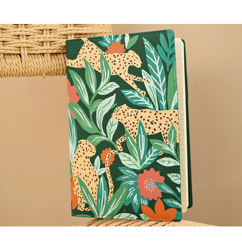 Σημειωματάριο Α5 200Φ Paint by Numbers - Leaping Leopards 350901 Petit Pinceau  La Petite Épicerie - 2