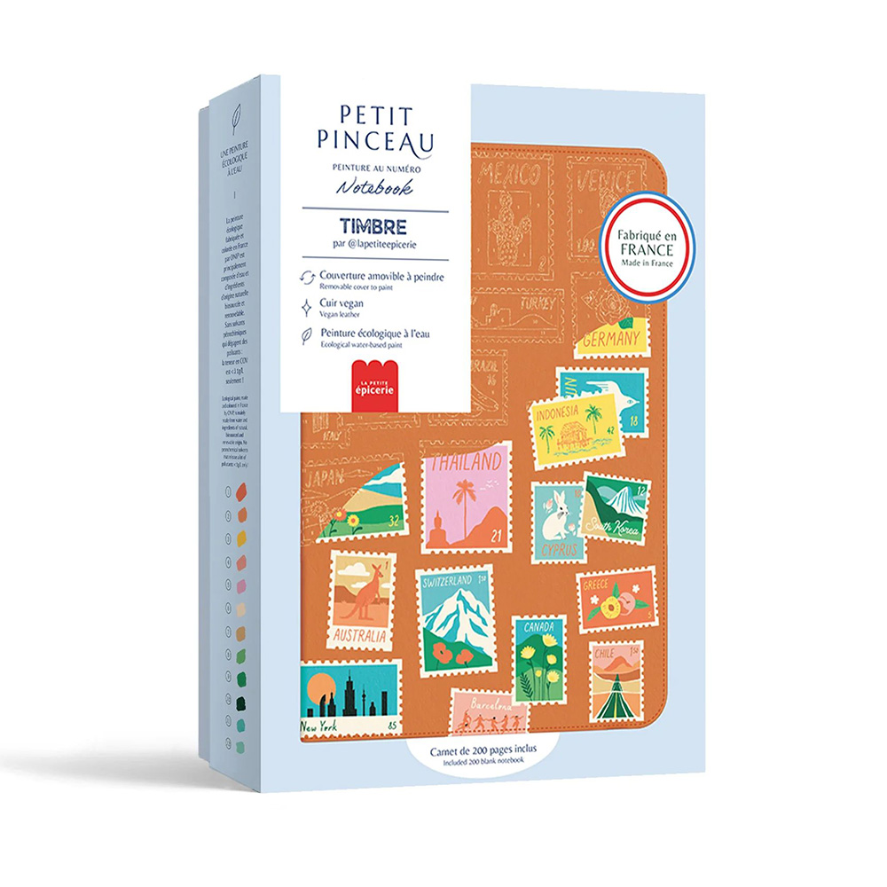 Σημειωματάριο Α5 200Φ Paint by Numbers - Travel Book 350903 Petit Pinceau La Petite Épicerie - 109773