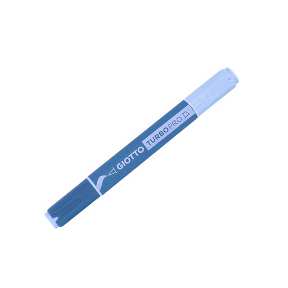 Μαρκαδόρος Με Διπλή Μύτη Water Based N.33 Cobalt Blue 428033 Turbo Pro Giotto - 102691