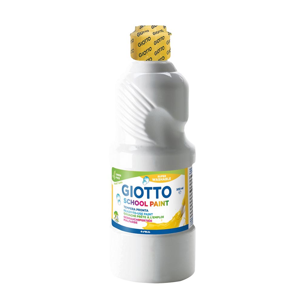 Τέμπερα Σχολική Λευκό 500ml 535301 Giotto