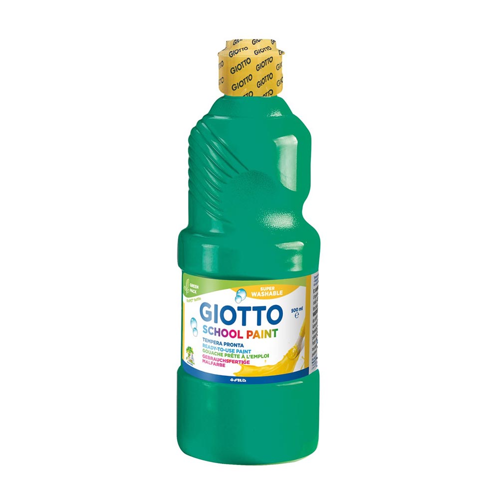 Τέμπερα Σχολική Πράσινο 500ml 535312 Giotto - 78634