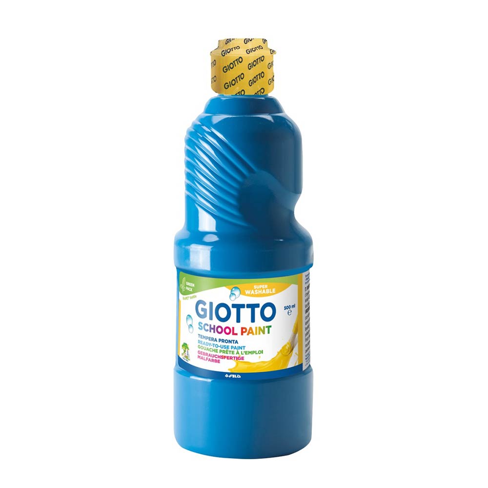 Τέμπερα Σχολική Γαλάζιο 500ml 535315 Giotto