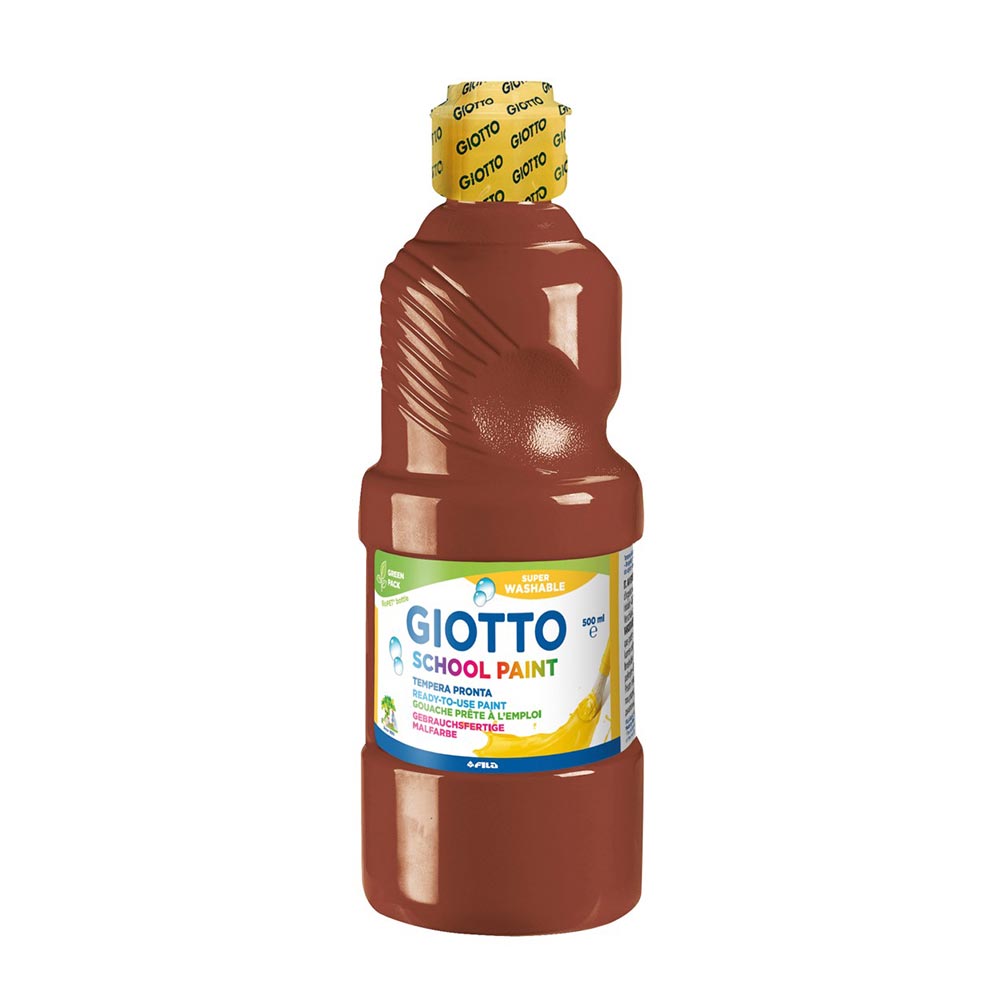 Τέμπερα Σχολική Καφέ 500ml 535328 Giotto - 78605