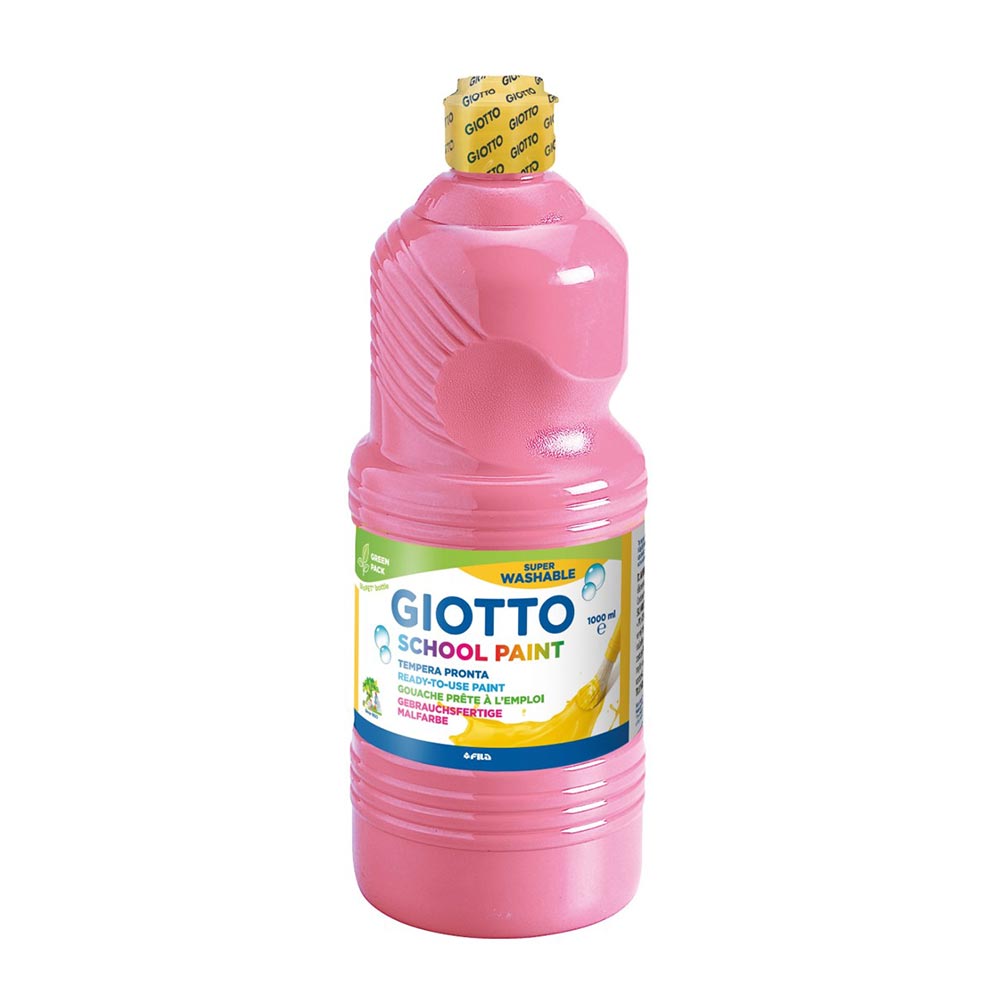 Τέμπερα Σχολική Ροζ 1000ml 535506 Giotto