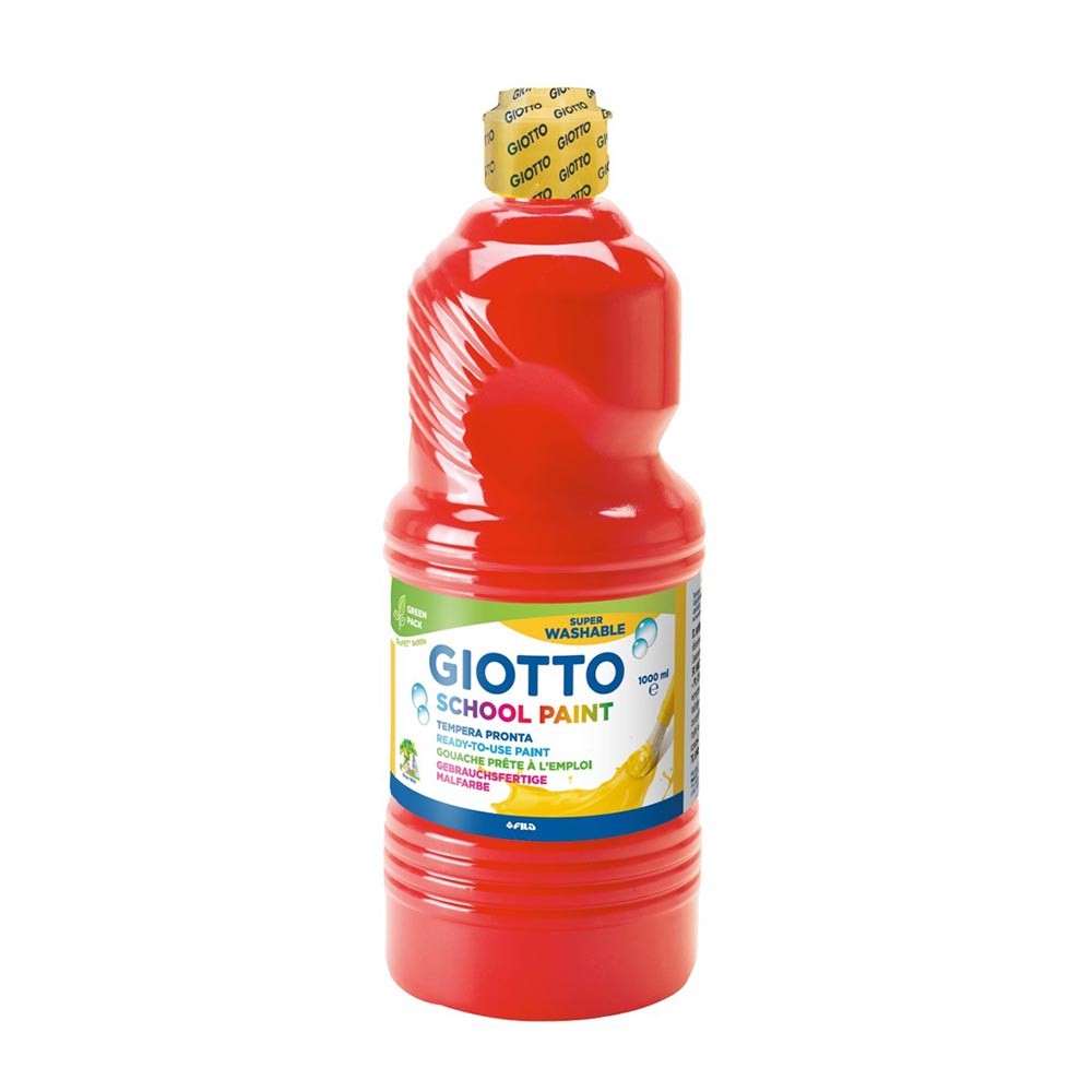 Τέμπερα Σχολική Κόκκινο 1000ml 535508 Giotto - 78671