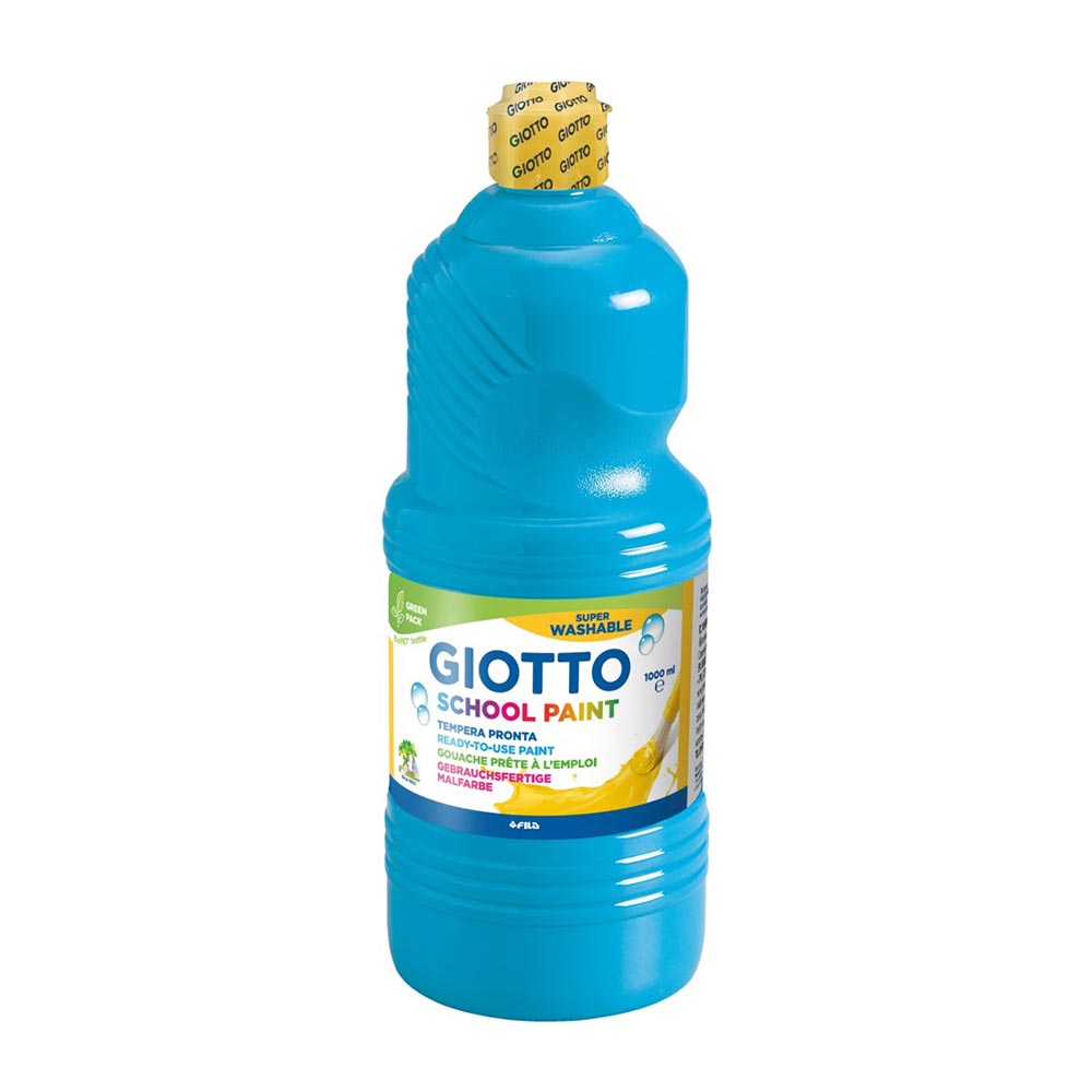 Τέμπερα Σχολική Γαλάζιο 1000ml 535515 Giotto