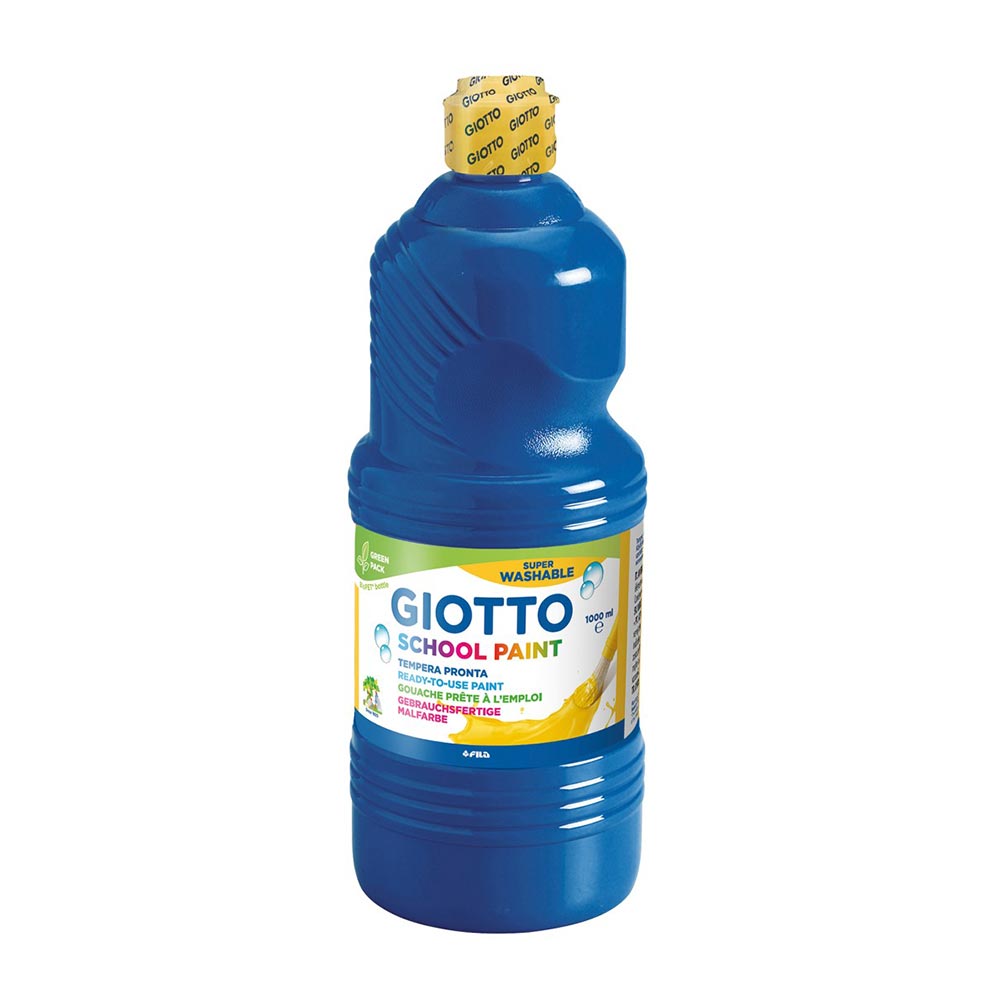 Τέμπερα Σχολική Μπλε 1000ml 53551700 Giotto - 78675