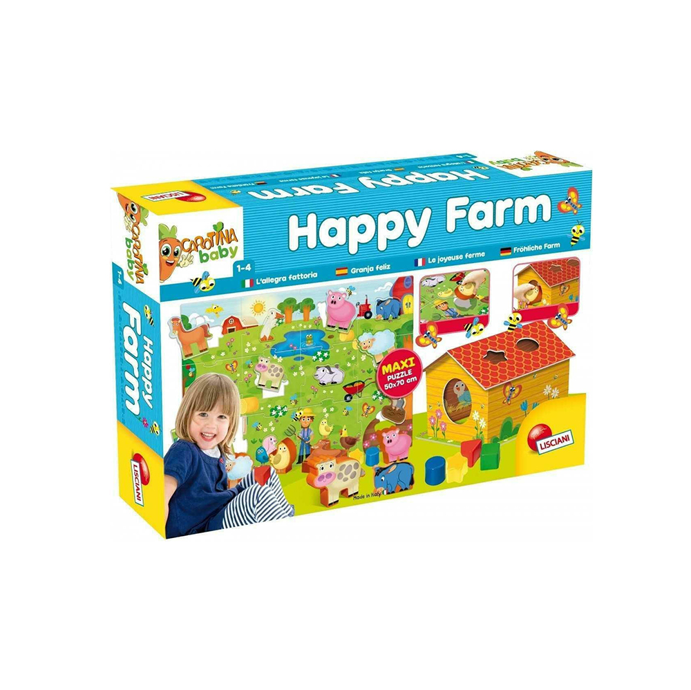 Happy Farm 1-4 820-72248 Lisciani - 10907