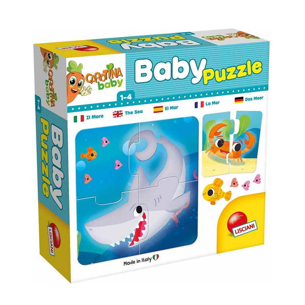 Παιδικό Puzzle Θάλασσα 80069 Lisciani Giochi Carotina Baby - 63275