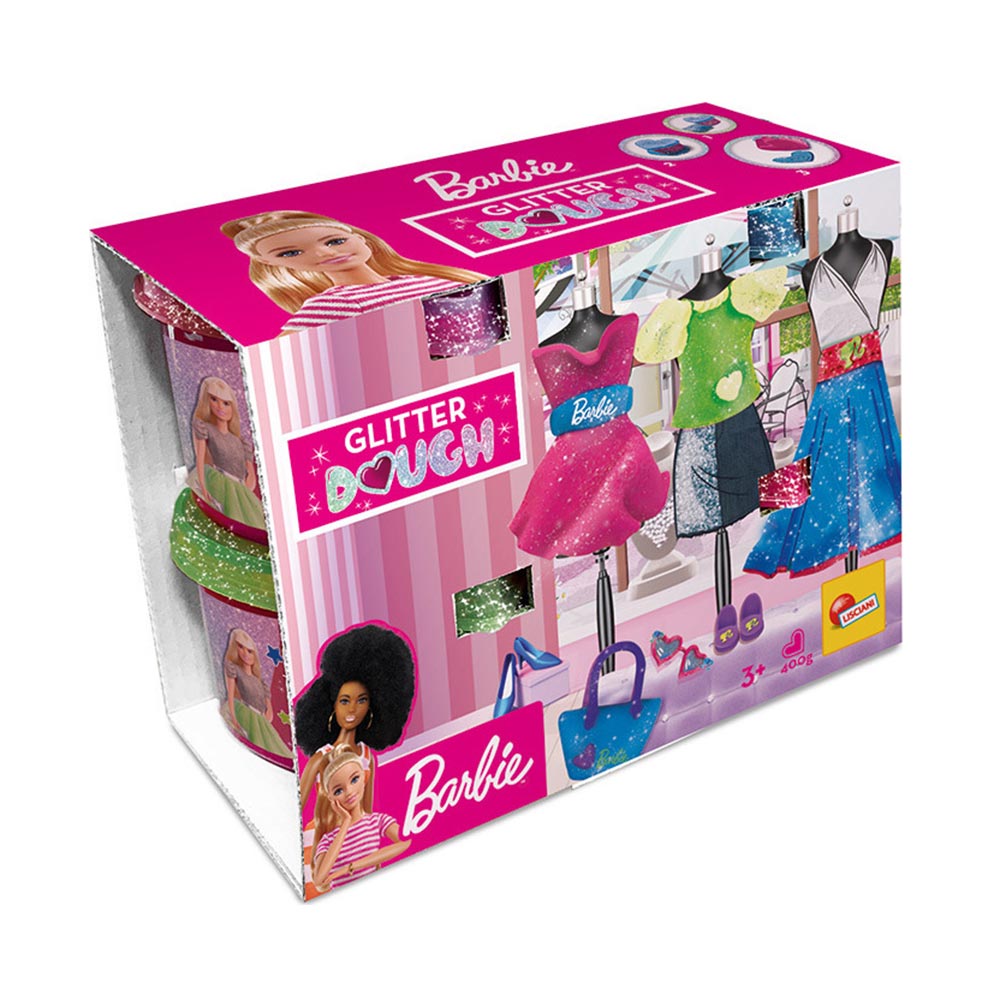 Παιχνίδι με Πλαστελίνες Barbie Glitter Dough Kit- Fashion 88843 Lisciani - 21107