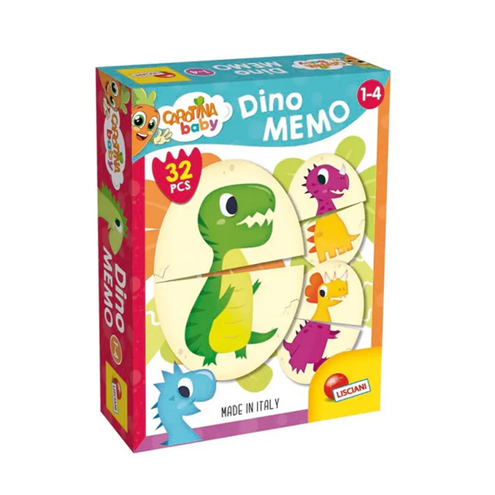 Επιτραπέζιο Dino Memo 32pcs 92505 Lisciani Giochi Carotina Baby - 63221